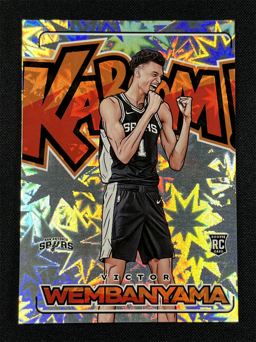 Victor Wembanyama rookie card artwork